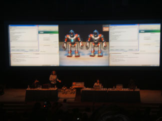 Sun科技日机器人展示1