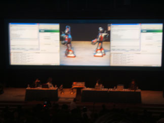 Sun科技日机器人展示2