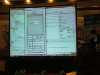 sun科技日JavaMe的login控件